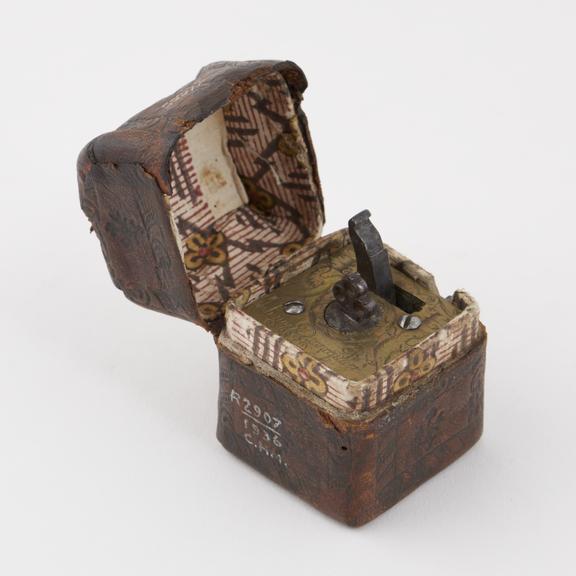 Scarificator in case, German, 1769 by Johann Dannreuther