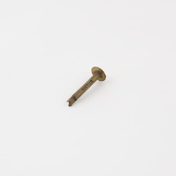 Trigger from brass scarificator, European, 18th or 19th century