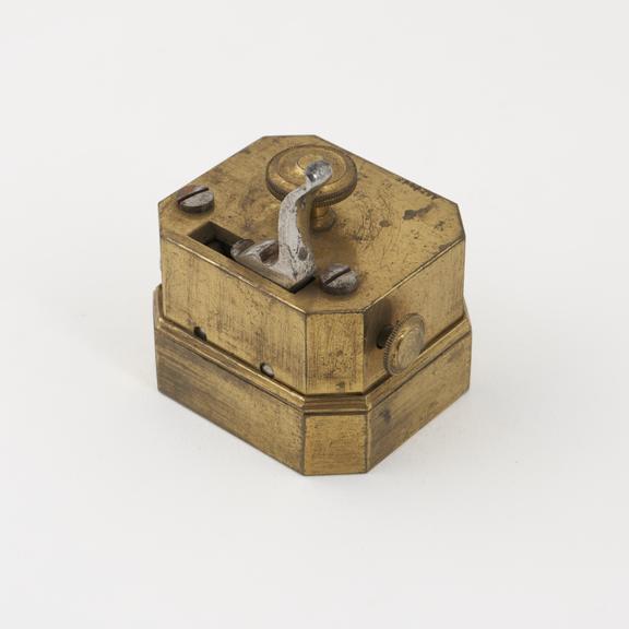 Scarificator with twelve lancets, made by Evans, London