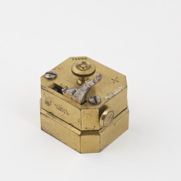 Scarificator with twelve lancets, made by Evans, London