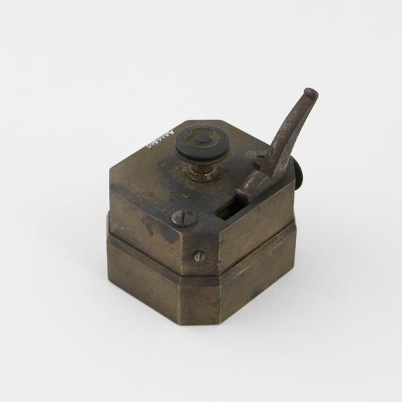 Scarificator with twelve lancets, made by Proctor, English