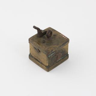 Brass scarificator with 16 lancets