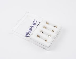Four fuses from miniature hospital
