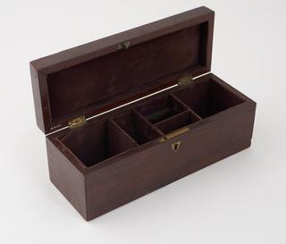 Wooden case for Set of cupping instruments