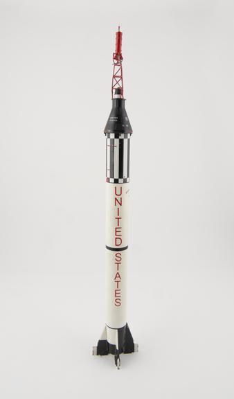 Model, 1:48 scale, Mercury-Redstone rocket