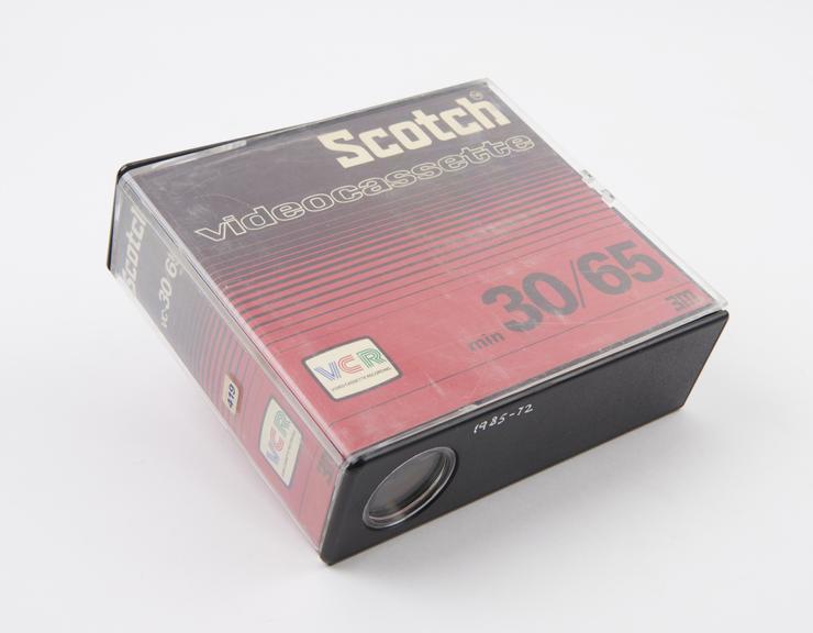 Scotch video cassette. Min 30/65. VC 30/65. Sticker: 419