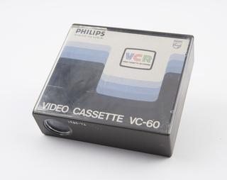 Video cassette VC60. Sticker reads: 409