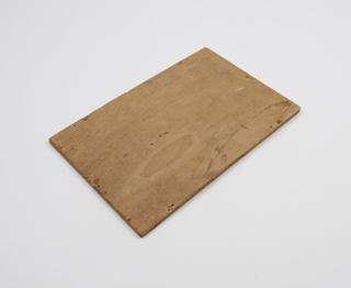 Lid for box containing spare galvonometer