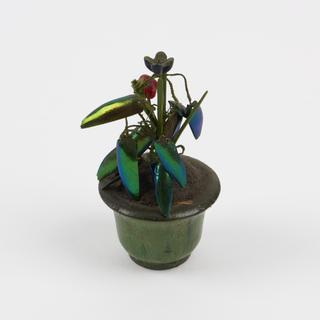 Flowerpot for model of Chinese pharmacy