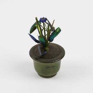 Flowerpot for model of Chinese pharmacy