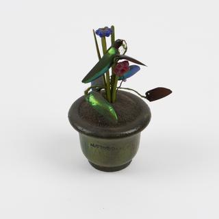 Flowerpot for model of Chinese pharmacy