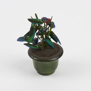 Flowerpot for model of Chinese pharmacy