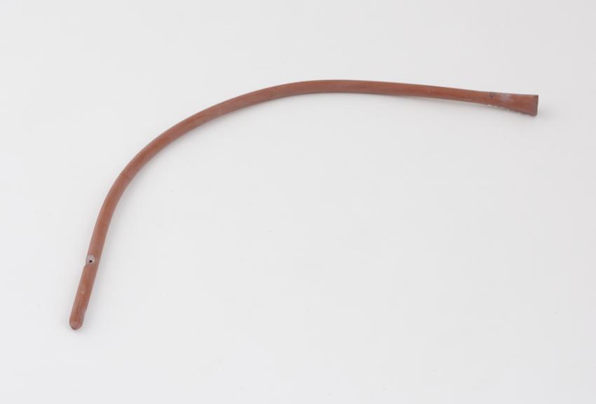 Rubber oesophageal tube, possibly a modified catheter, by W.S