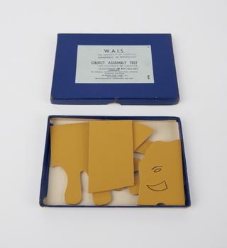 5 piece Elephant object assembly test for use in the Wechsler Adult Intelligence Test