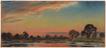 Four sky sketches by William Ascroft