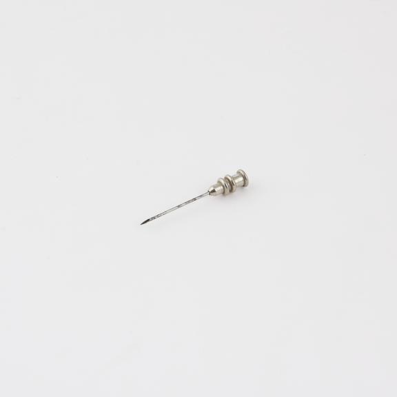 Hypodermic needle, push fit nickel plated brass mount