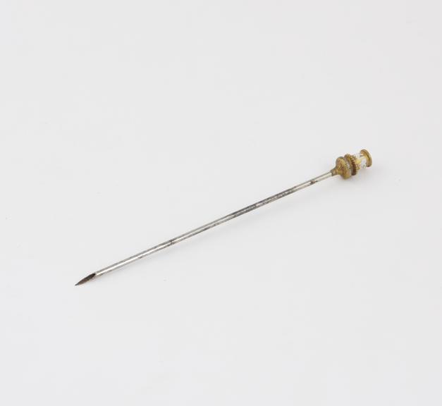 Hypodermic syringe needle, possibly from aspirator