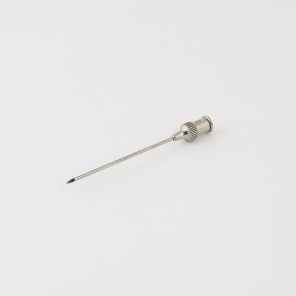 Large hypodermic needle, push-fit, nickel plated