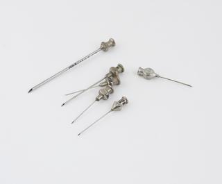 6 hypodermic needles