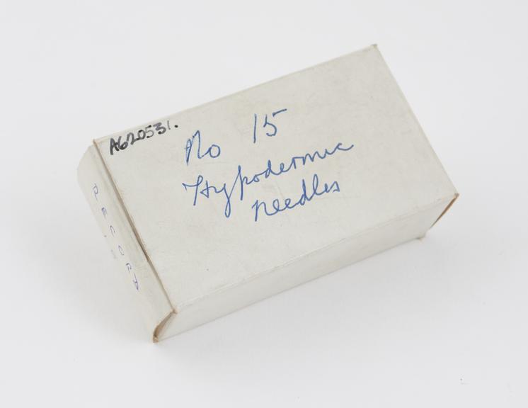 5 hypodermic needles, Record, no