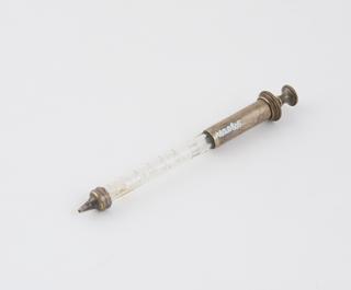 Buzzard's hypodermic syringe