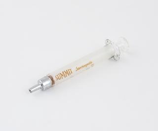 'Summit' hypodermic syringe