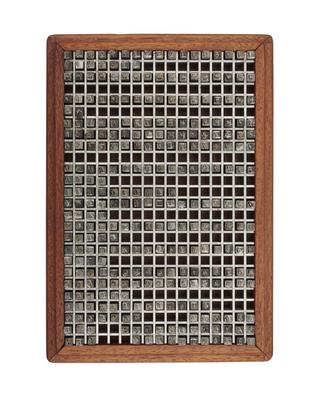 0.2 inch composition punches for Old Style (No.2) (typeface series number: 2)