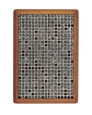 0.2 inch composition punches for Modern Extended (No.1) (typeface series number: 7)
