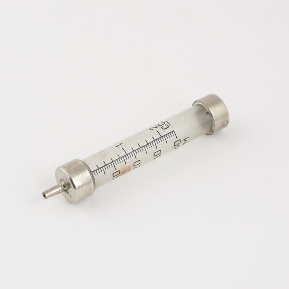 Hypodermic syringe, Record type, barrel only