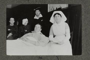 In one of the Grand Duchess' Hospitals at Harrogate, Dec 1914