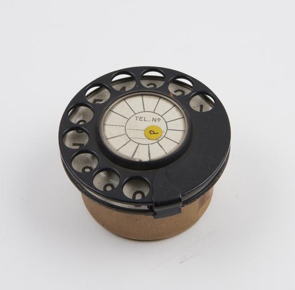 Post Office No. 10 telephone dial (1926)