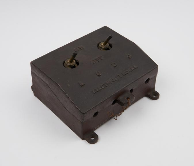 Service Line terminal fuse box and switch from Leyton