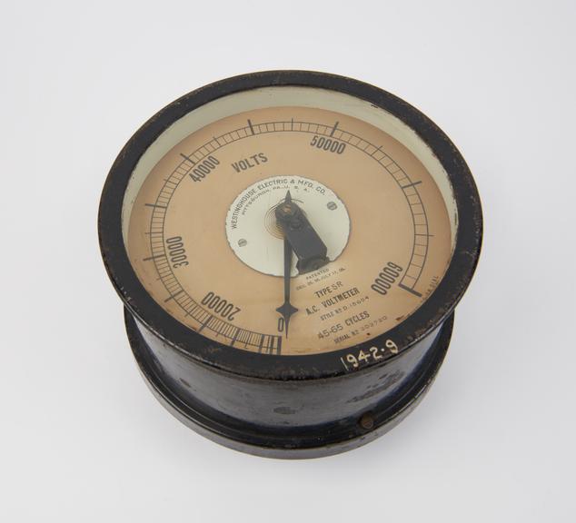 Westinghouse Induction Voltmeter, no