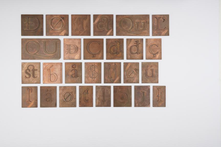 Pattern for Bembo (Typeface Series number: 270)