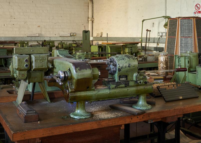 Monotype Bench Lathe with Turret