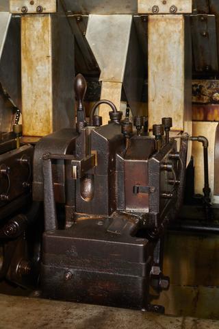 Section of Monotype Lapping Machine