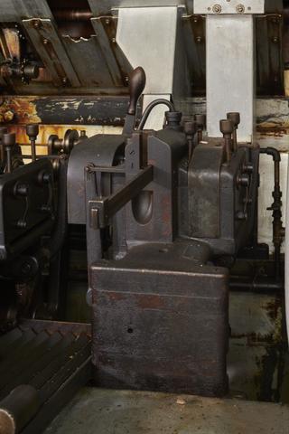 Section of Monotype Lapping Machine