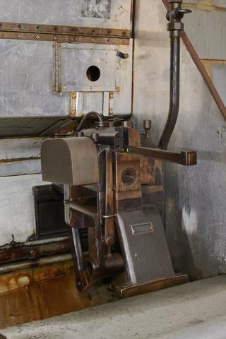Section of Monotype Lapping Machine