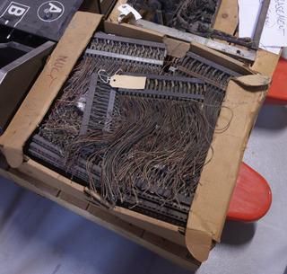 Box of parts for CB 10 switchboard