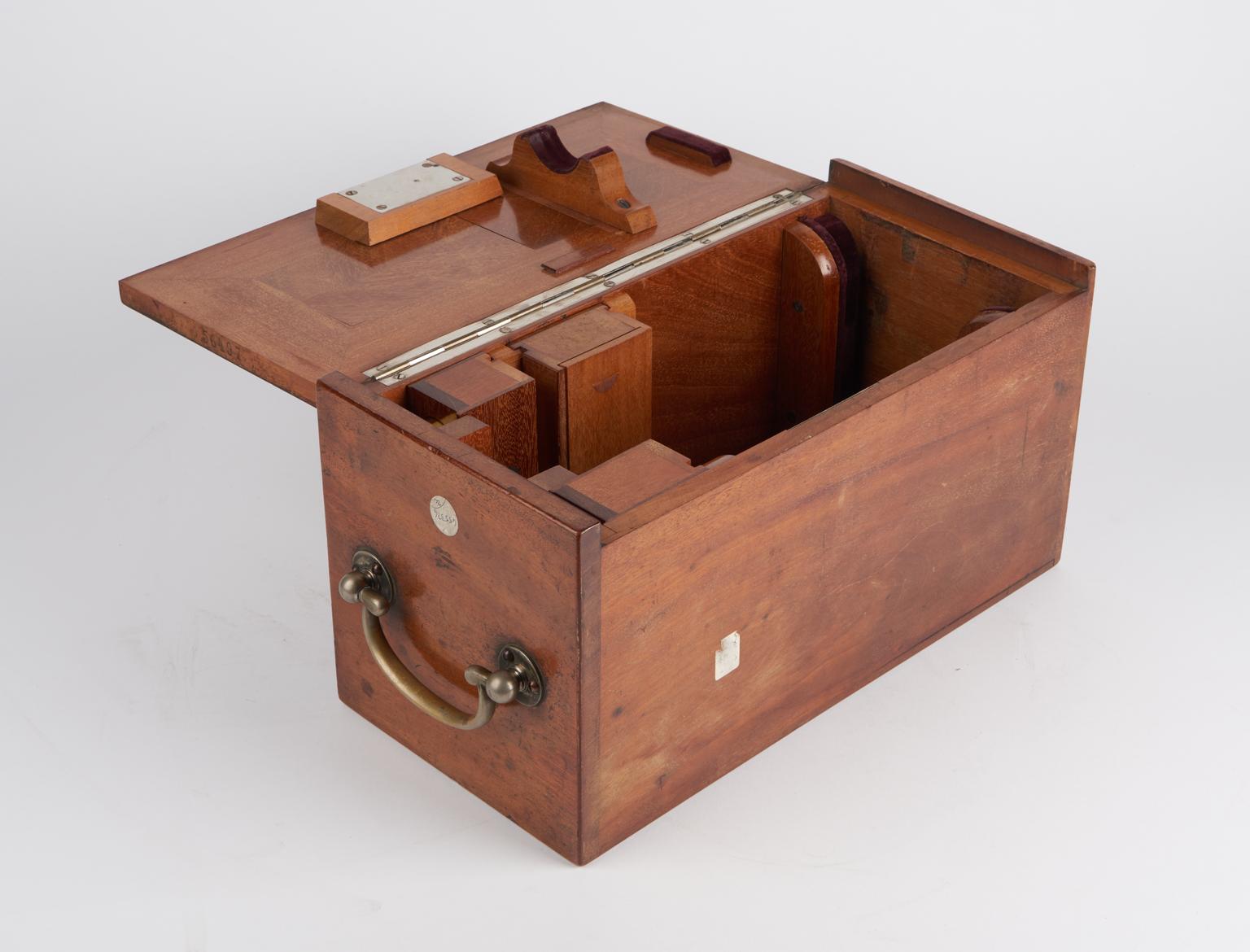 Case for microscope by Ernst Leitz