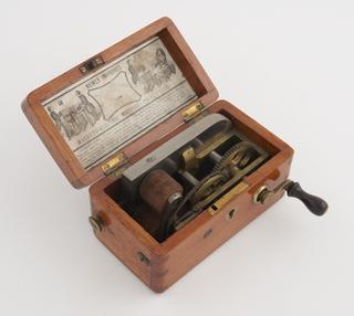 Medical magneto-electric shock machine made by W. Bartram & Co. Sheffield