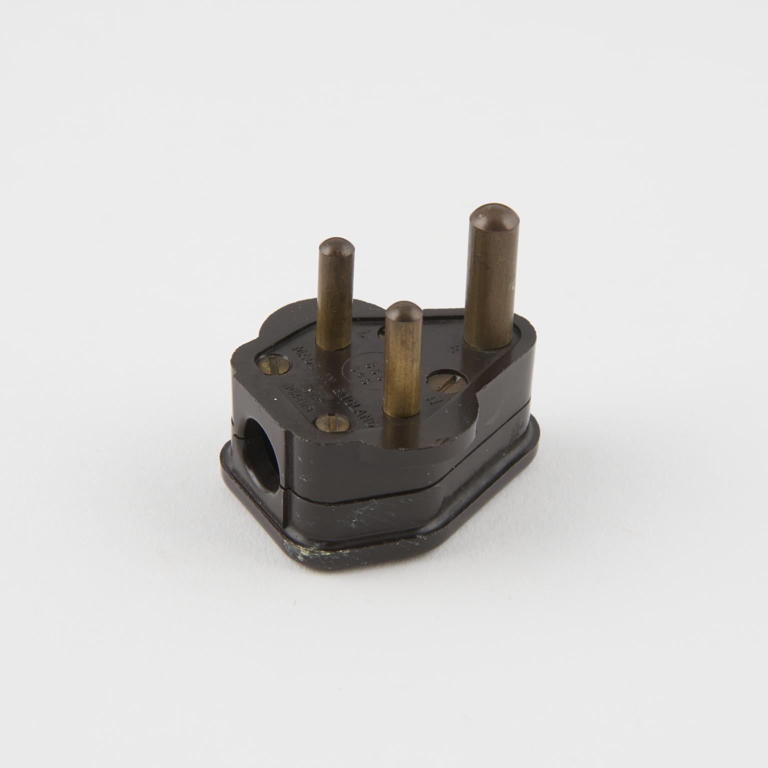 Plug Pin Science Three-Pin Plug | Science Museum Group Collection