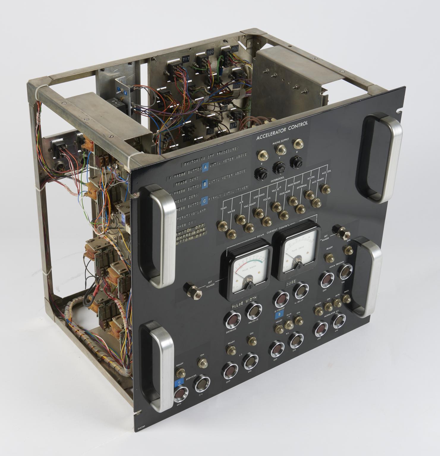 Line Control Rack Control Rack For Radiographic Linear Accelerator | Science Museum Group ...