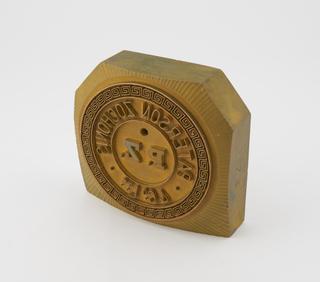 Textile printing block