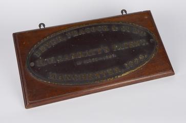 brass worksplates for Beyer-Garratt locomotive