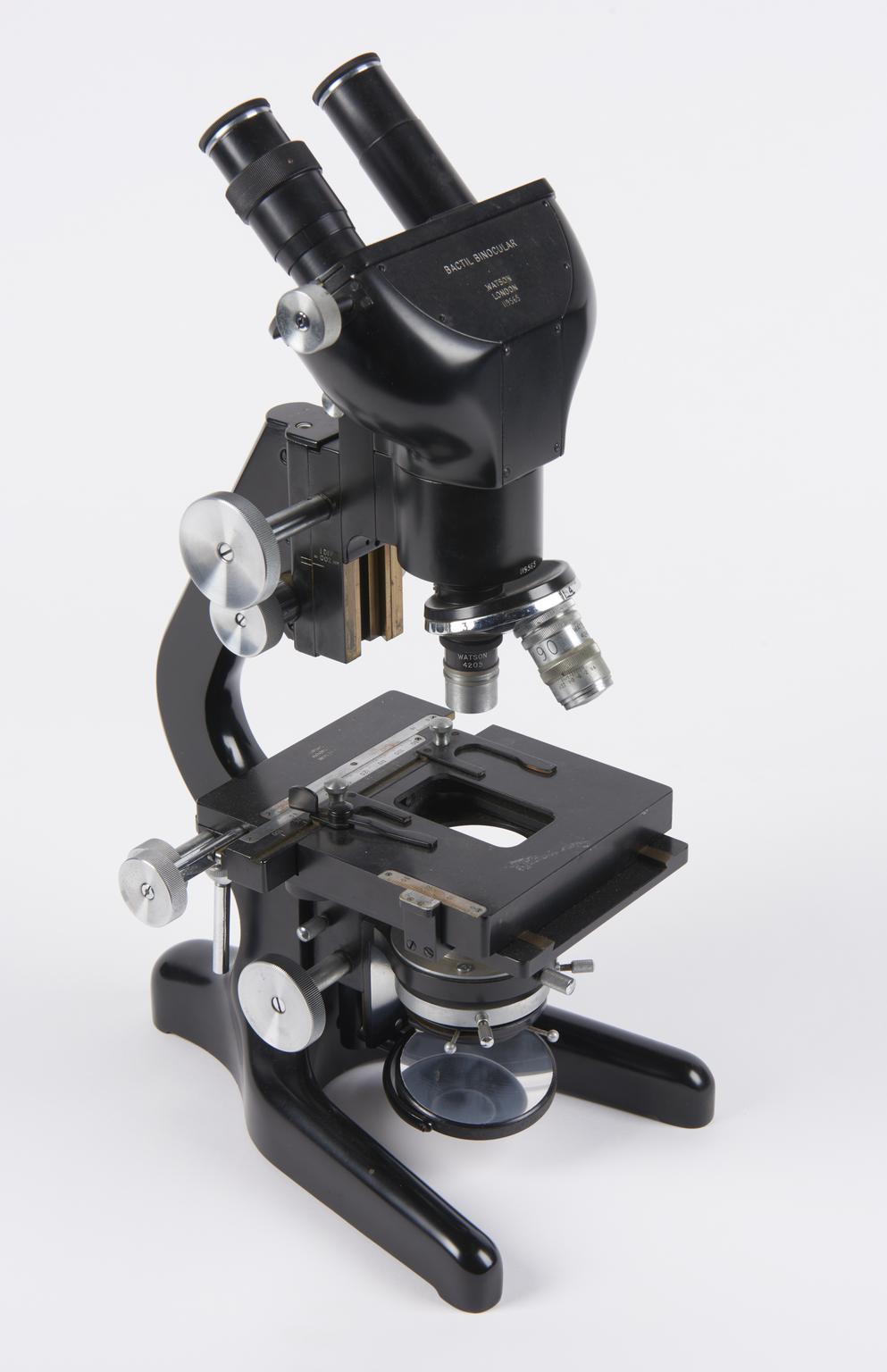 Watson Bactil binocular microscope | Science Museum Group Collection