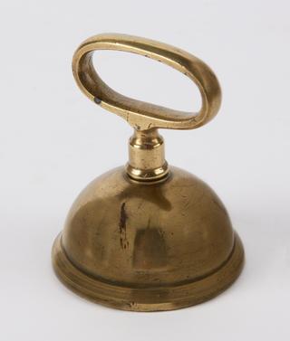 Magdeburg hemisphere of a vacuum pump