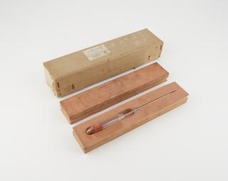 Glass hydrometer No. 8B for lead acid cell by John Poulten Ltd