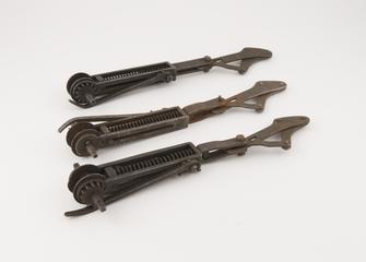 Overhead line wire 40lb tensioning clamps made by WAD