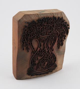 Face plate stamp used by Stavert